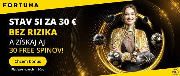 vstupný bonus fortuna