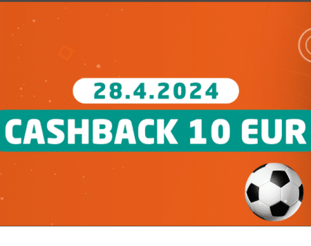 Nedeľný CASHBACK 10 EUR