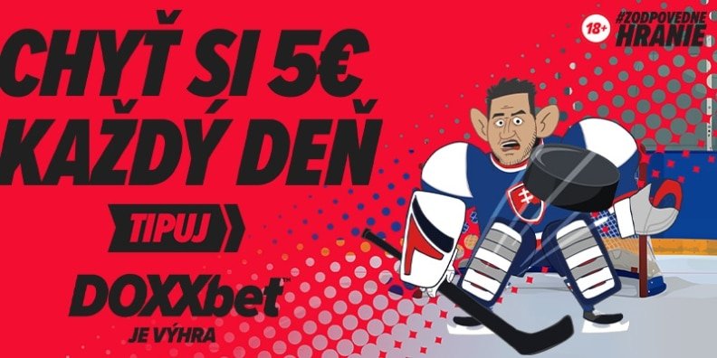 5€ od doxxbet každý deň