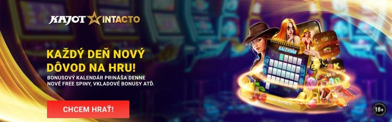 Kajot Intacto bonusový kalendár