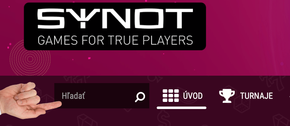 synottip hľadáčik
