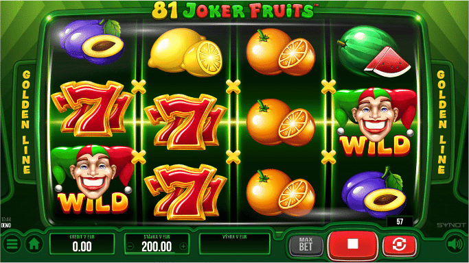 81 Joker Fruits automat