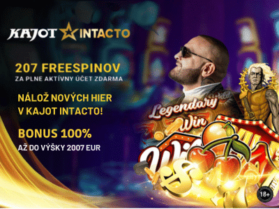 Bonusy v Kajotintacto 🎁