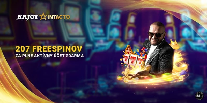 207 free spinov kajot intacto