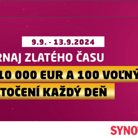 Turnaj Zlatého času v Synottip 🏆