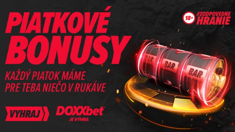 piatkové bonusy doxxbet
