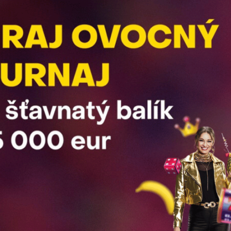 Turnaj o 15 000 eur v kasíne Fortuna 🏆