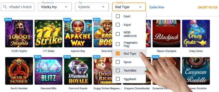 Tipsport hľadáčik