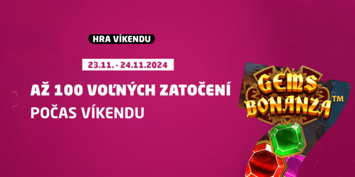 Hra víkendu GEMS BONANZA