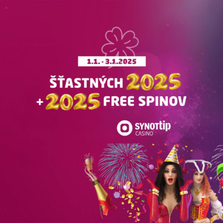 2025 Free spinov v Synottip 🎰
