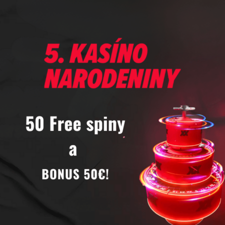 DOXXbet oslavuje 5. narodeniny 🎉