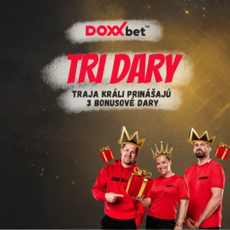 3 Kráľovské Bonusy v Doxxbet kasíne 👑