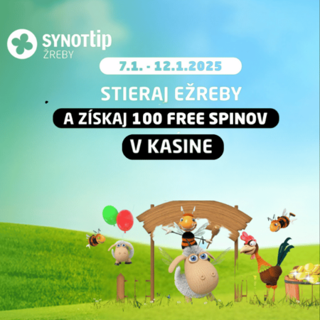 Zotieraj ežreby, získaj Free spiny ✨