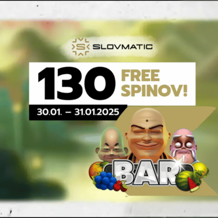 130 Free spinov v Slovmatic 🎁