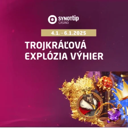 Turnajová trojica v Synottip kasíne 🏆