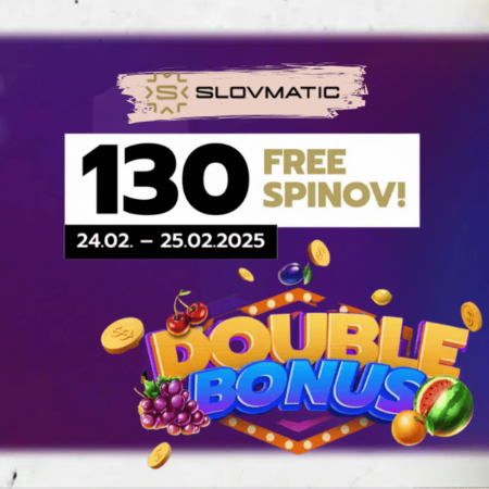 130 Free spinov počas 2 dní v Slovmatic 🎰