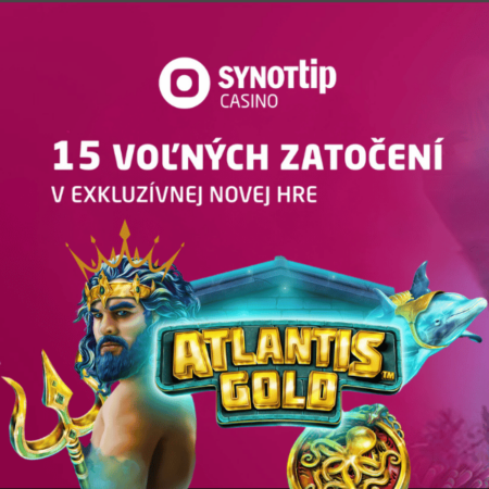 15 Free spiny v Synottip kasíne bez podmienok 🎉