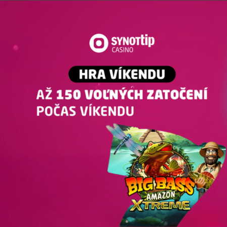 150 Free spiny v Synottip počas víkendu 🎁