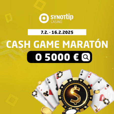 Cash Game maratón v Synottip 🃏
