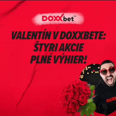 Valentínska štvorka Bonusov v Doxxbete 🎁