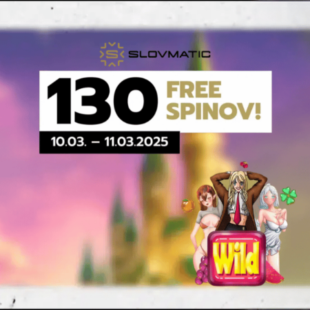 130 Free spiny v Slovmatic kasíne 🔥