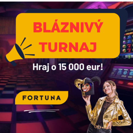 Hraj o 15 000 EUR vo Fortuna turnaji 🏆