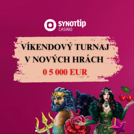 Turnaj o 5 000 EUR a bonusy každý deň!