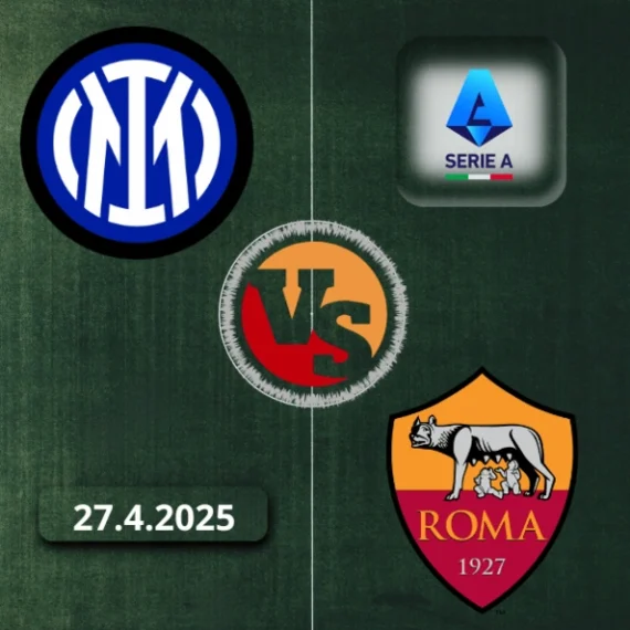 Inter Miláno vs AS Rím ⚽️